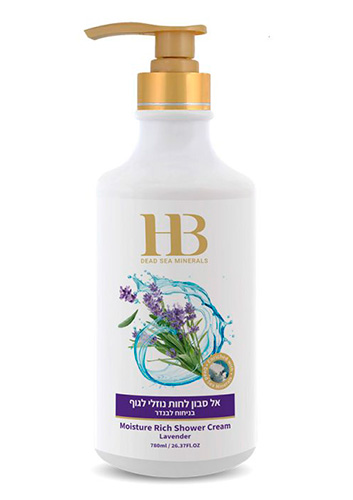 Gel de duș cu ulei de Lavandă Health&Beauty, 780 ml
