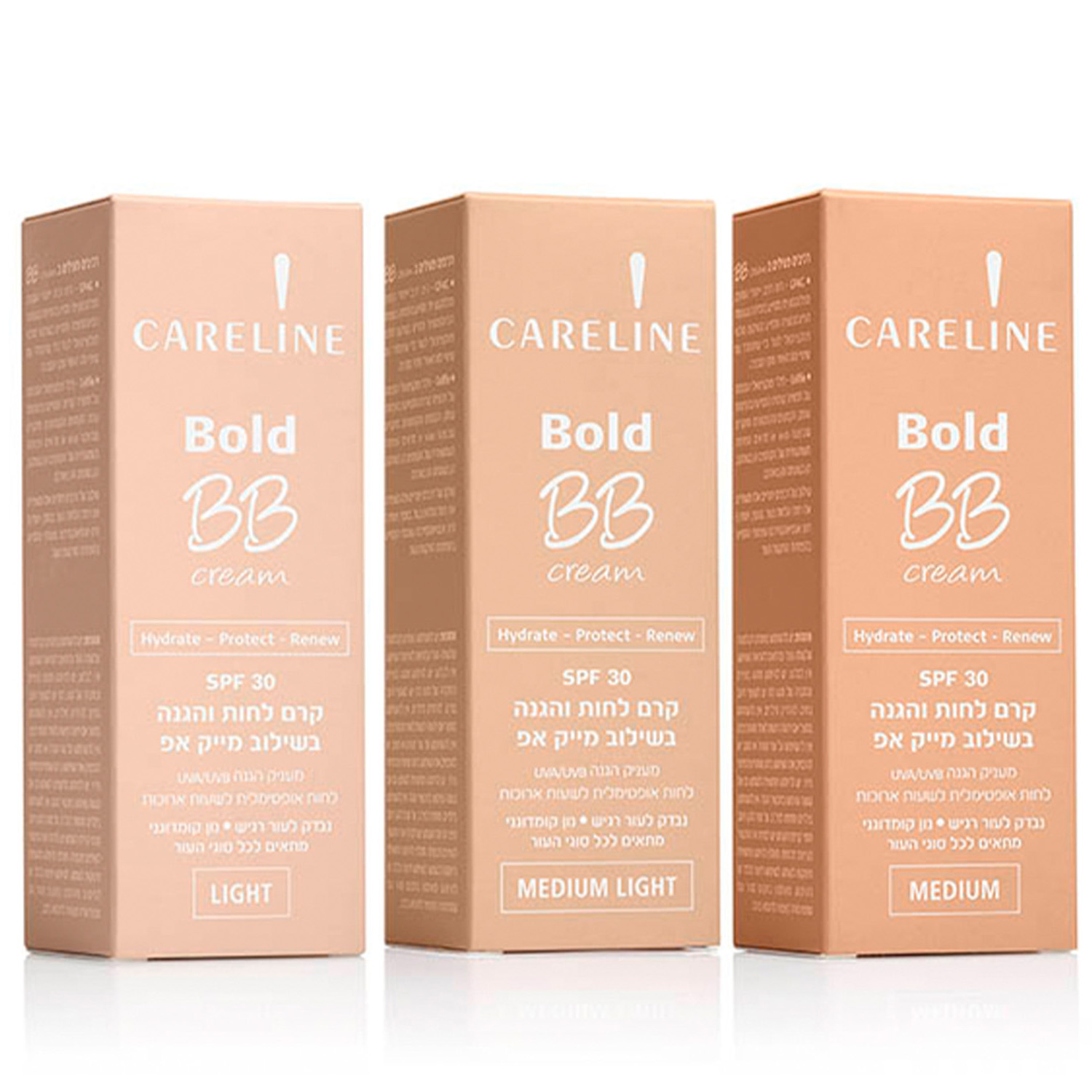 Bold BB Cremă Careline SPF30 Light, 50 ml