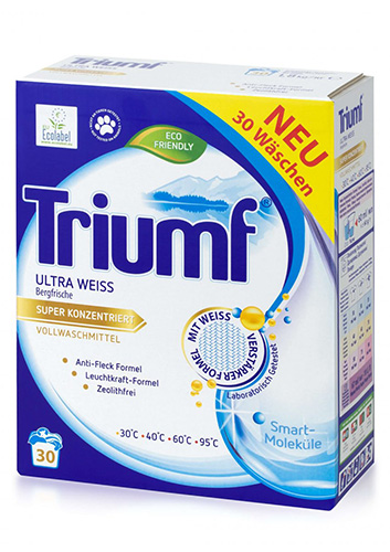 Detergent pudră de rufeTriumf White 1.8 kg