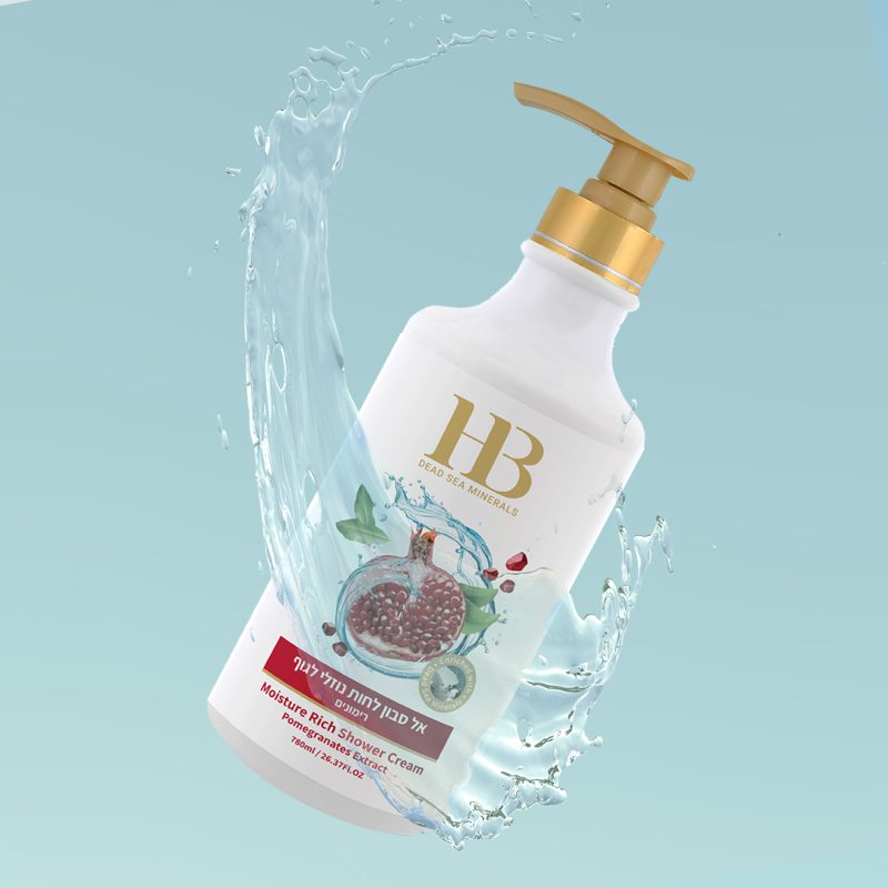 Gel de duș cu extract de rodie Health&Beauty, 780 ml
