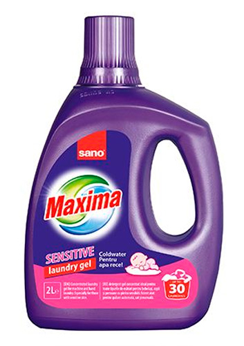 Detergent lichid Sano Maxima SENSITIVE, 2 l