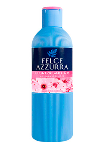 Gel de duș Sakura Flowers Felce Azzurra, 650 ml