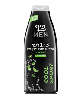 Гель д/душа 3в1Keff Men Mint Cool Sport, 700мл