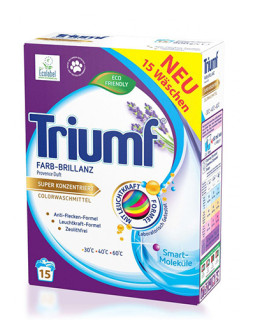 Detergent pudră de rufe Triumf Color 900 g