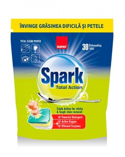 Tablete pentru mașina de spălat vase Sano Spark , 30 buc