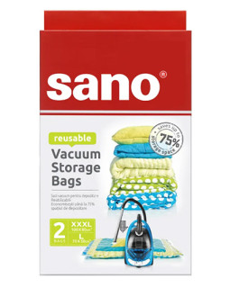 Saci de vidat vacuum Sano Sushi, 2 buc, XXL (55x90cm) + XXXL (80x100cm)