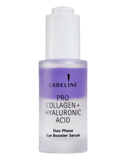 Сыворотка - бустер двухфазная для глаз Pro Collagen+Hyaluronic Acid Careline, 30 мл