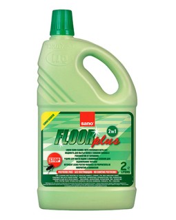 Detergent pentru pardoseli cu efect de alungare a gândacilor Sano Floor Plus, 2 l