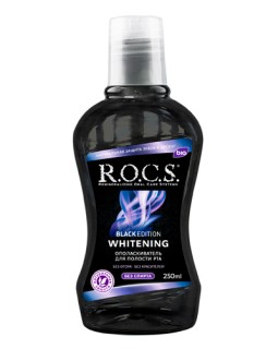 Apa de gură R.O.C.S Black Edition, 250 ml