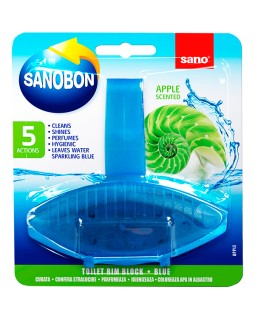 Săpun odorizant WC Sano Bon Blue Apple, 55 gr
