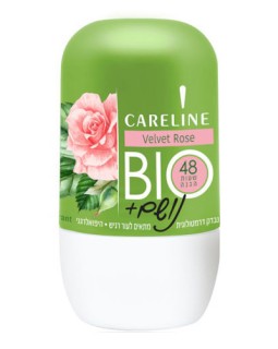 Deodorant roll-on Careline Bio Velvet Rose, 75 ml