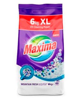 Стиральный порошок MAXIMA Mountain Fresh, 6 кг