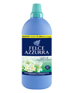 Смягчитель для белья  концентрированный Lily & White Musk Felce Azzurra, 1,025 л