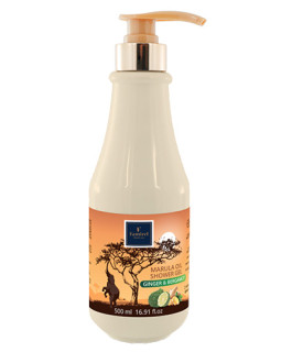 Gel de duș Famirel Marula Oil Ghimbir și Bergamota, 500 ml