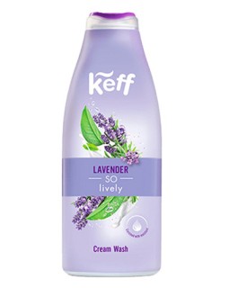 Gel cremos de duș KEFF Lavender, 700 ml