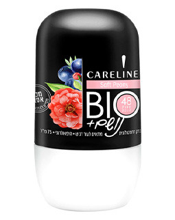 Deodorant roll-on Careline Bio Acai Peony, 75 ml