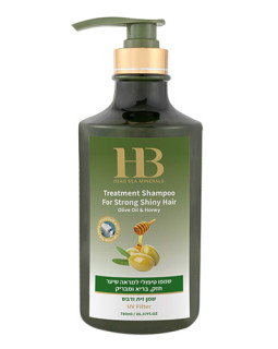 Șampon fortifiant pentru părul uscat/casant cu ulei de măsline și miere Health&Beauty, 780 ml