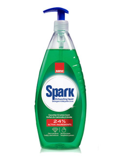 Detergent de vase Sano Spark Cucumber-Lime, 1 l
