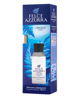 Difuzor de parfum cu bețișoare Classic Felce Azzurra, 120 ml