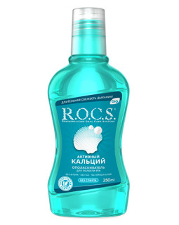 Apa de gură R.O.C.S Calciu Activ, 250 ml