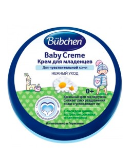 Cremă sub scutec pentru nou născuți Bubchen, 150 ml