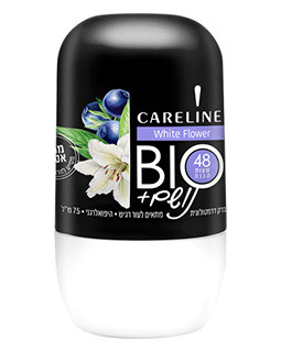 Deodorant roll-on Careline Bio Acai White Flower, 75 ml