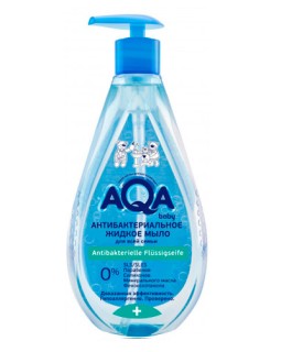Săpun lichid antibacterial pentru toată familia AQA Baby, 400 ml