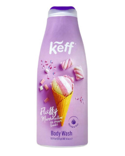 Gel cremos de duș KEFF Marshmellow, 700 ml