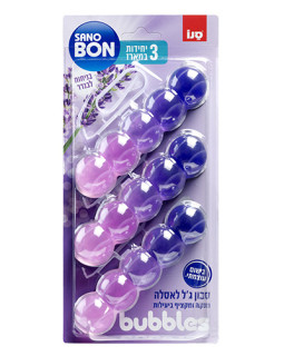 Гель-мыло для туалета Sanobon Bubbles Lavander 3x35 гр