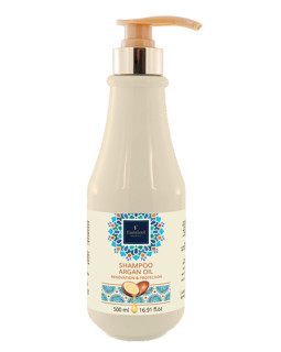 Șampon pentru par uscat și deteriorat Famirel Argan Oil - Protecție și Restaurare, 500 ml