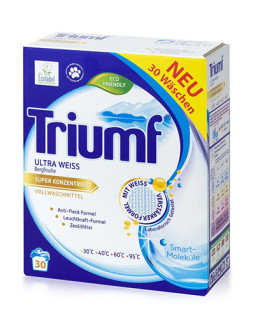Detergent pudră de rufeTriumf White 1.8 kg