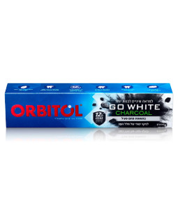 Pastă de dinți Go White Charcoal Orbitol, 145 g