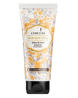 Cremă de mâini Careline Midnight Glow Shea Butter, 100 ml