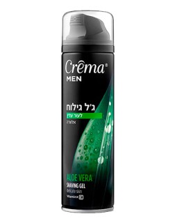 Gel de ras pentru pielea sensibilă, cu ALOE VERA  Crema Men, 200 ml