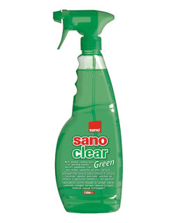 Detergent pentru geamuri Sano Clear Green, 1 L