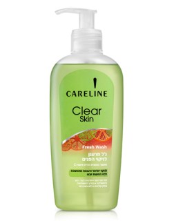 Gel revigorant pentru curățarea feței Careline, 300 ml