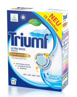 Detergent pudră de rufeTriumf White 900 g