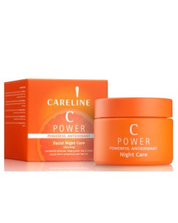 Cremă de noapte cu efect antioxidant Careline C Power, 50 ml