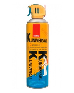 K-UNIVERSAL insecticid aerosol împotriva tuturor tipurilor de insecte, 475 ml