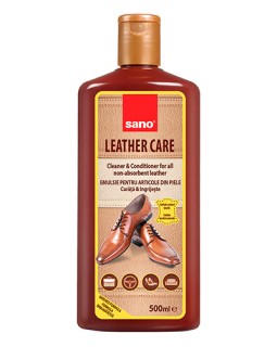 Soluție pentru articole piele SANO LEATHER CARE, 500 ml