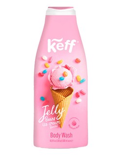 Gel cremos de duș KEFF cu aromă de Jelly Beans, 700 ml