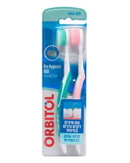 Periuță de dinți Pro-Hygienist Ultra Slim Orbitol, 2 buc