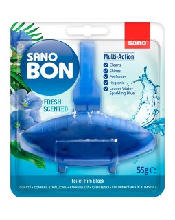 Săpun odorizant WC Sano Bon Blue, 55 gr